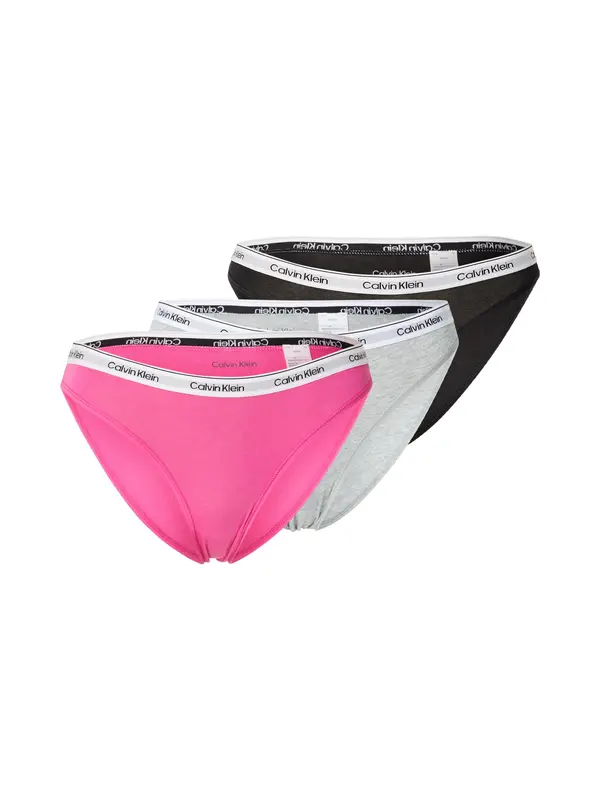 Calvin Klein Underwear Calvin Klein Underwear Spodnje hlačke  svetlo siva / roza / črna / bela