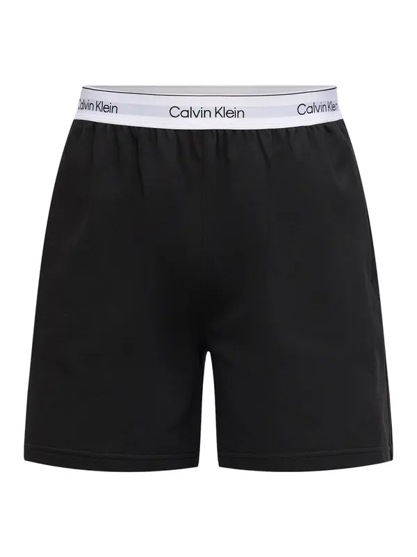 Calvin Klein Underwear Calvin Klein Underwear Spodnji del pižame  črna / bela