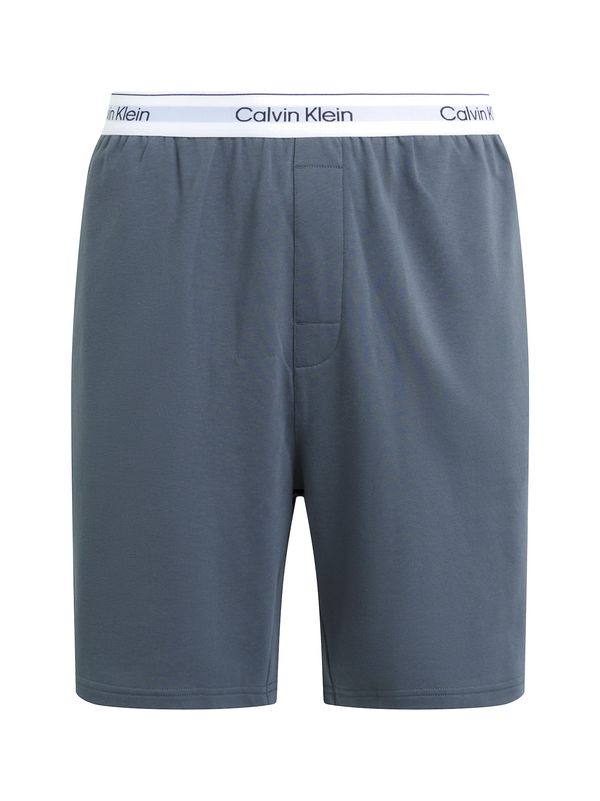 Calvin Klein Underwear Calvin Klein Underwear Spodnji del pižame  golobje modra / siva / črna / off-bela