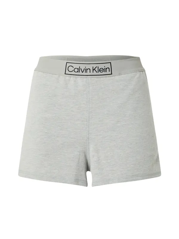 Calvin Klein Underwear Calvin Klein Underwear Spodnji del pižame 'Heritage'  svetlo siva / črna
