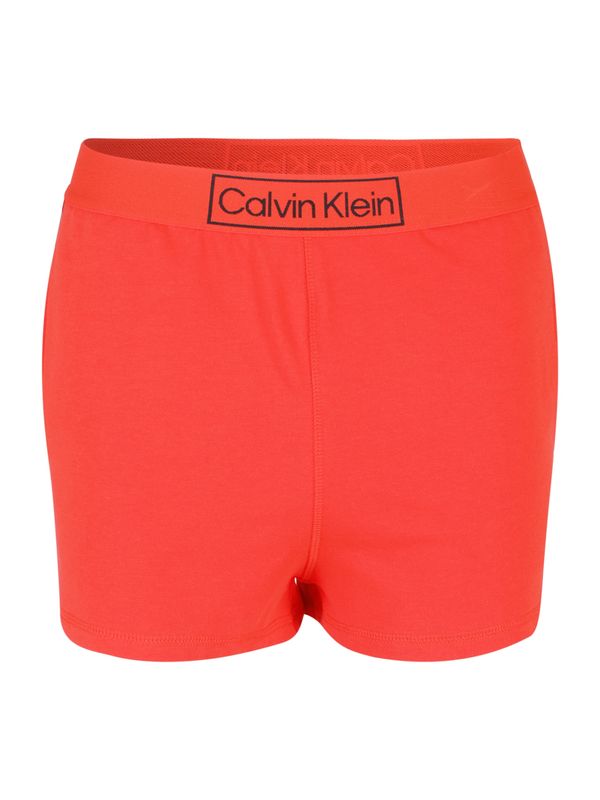 Calvin Klein Underwear Calvin Klein Underwear Spodnji del pižame  rdeča / črna