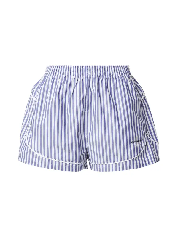 Calvin Klein Underwear Calvin Klein Underwear Spodnji del pižame  vijolično modra / bela