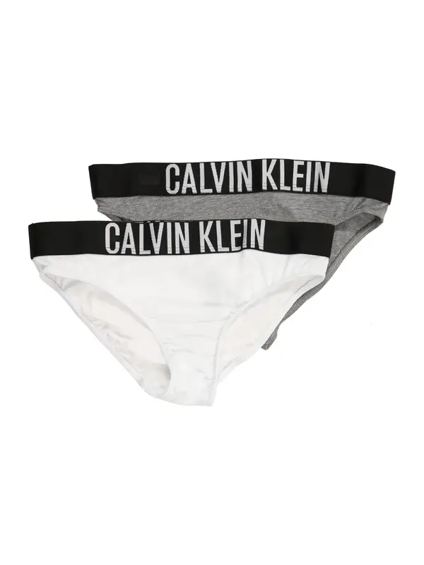 Calvin Klein Underwear Calvin Klein Underwear Spodnjice 'Intense Power'  pegasto siva / črna / bela