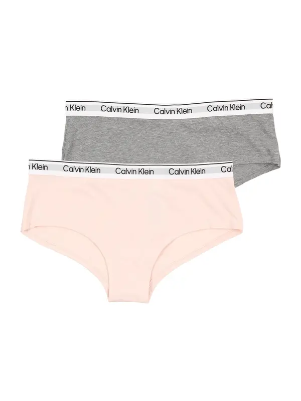 Calvin Klein Underwear Calvin Klein Underwear Spodnjice  pegasto siva / roza / bela