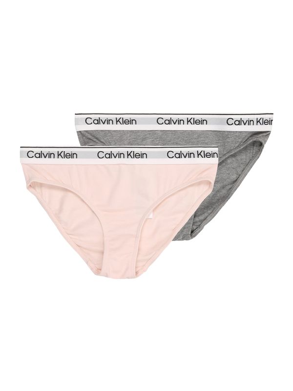 Calvin Klein Underwear Calvin Klein Underwear Spodnjice  siva / pegasto siva / pastelno roza / črna