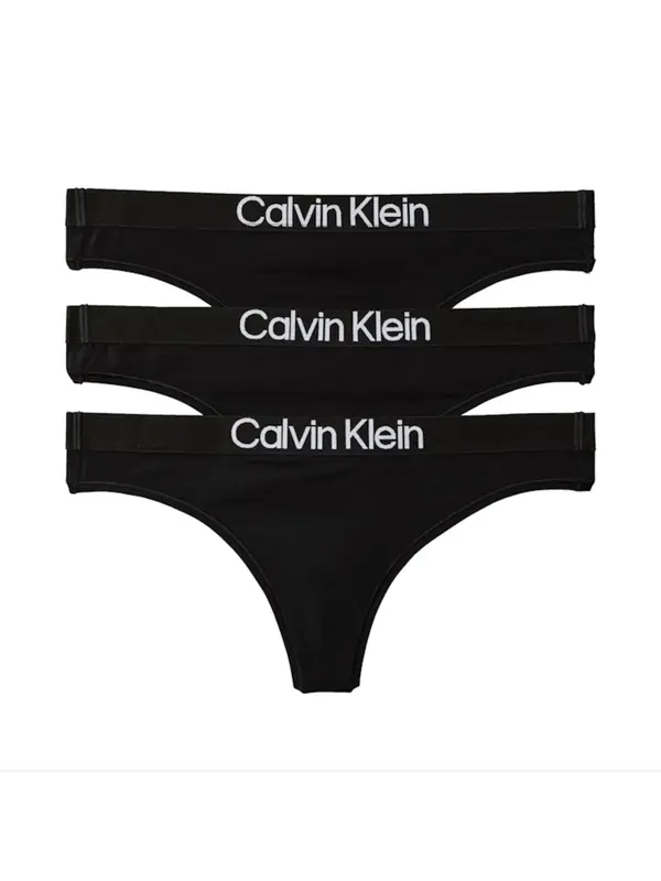 Calvin Klein Underwear Calvin Klein Underwear Tangice  črna / bela