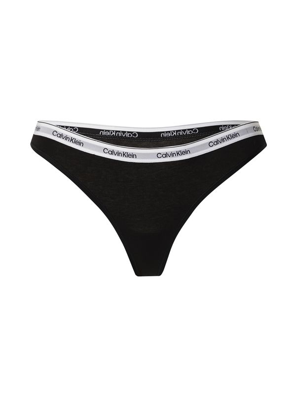 Calvin Klein Underwear Calvin Klein Underwear Tangice  črna / bela