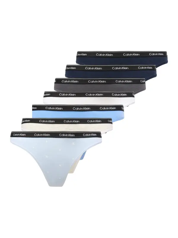 Calvin Klein Underwear Calvin Klein Underwear Tangice  kremna / mornarska / pastelno modra / svetlo modra / grafit / bela