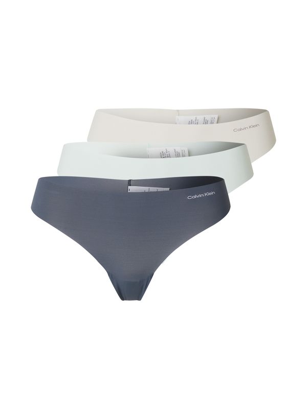 Calvin Klein Underwear Calvin Klein Underwear Tangice  kremna / temno siva / bela