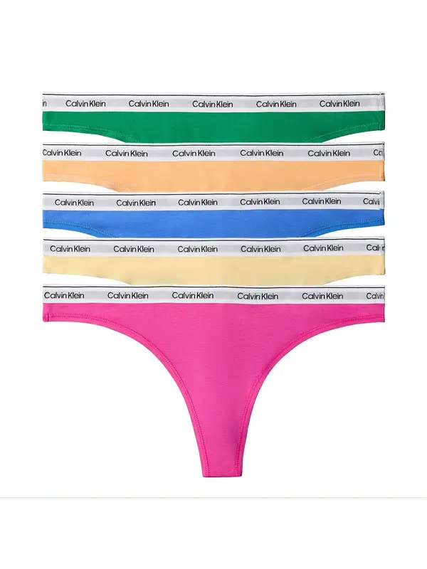 Calvin Klein Underwear Calvin Klein Underwear Tangice  modra / rumena / limeta / svetlo oranžna / svetlo roza