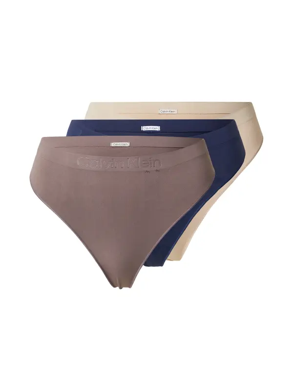 Calvin Klein Underwear Calvin Klein Underwear Tangice  mornarska / čokolada / temno siva