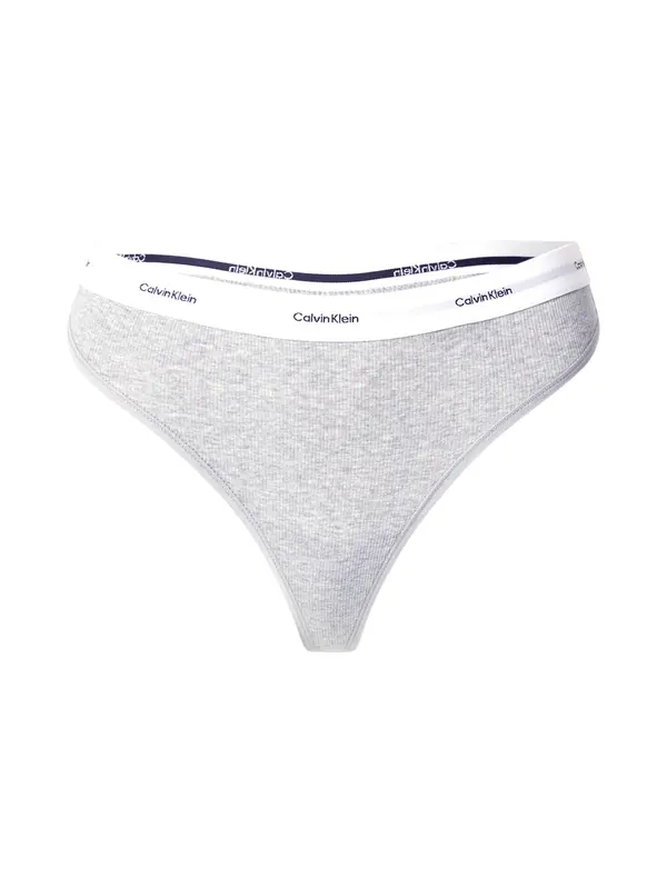 Calvin Klein Underwear Calvin Klein Underwear Tangice  mornarska / pegasto siva / bela