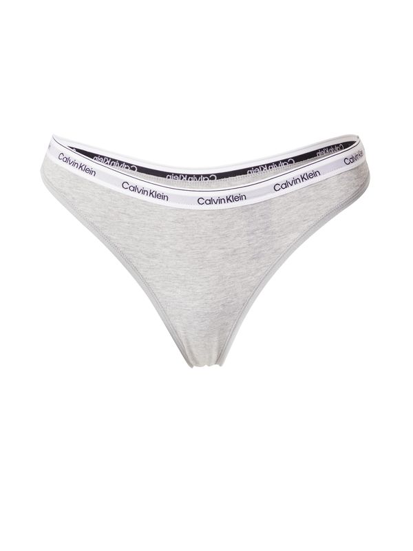 Calvin Klein Underwear Calvin Klein Underwear Tangice  pegasto siva / črna / bela