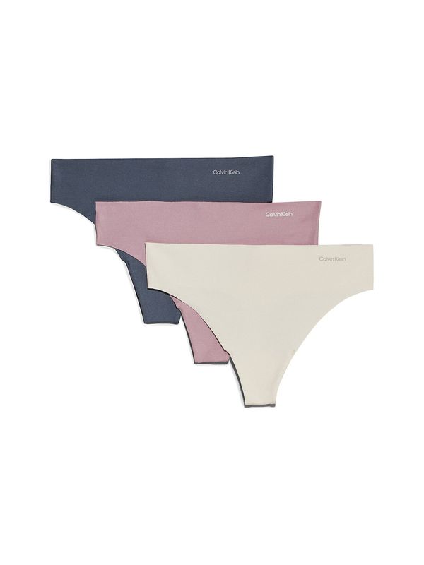 Calvin Klein Underwear Calvin Klein Underwear Tangice  pesek / golobje modra / staro roza