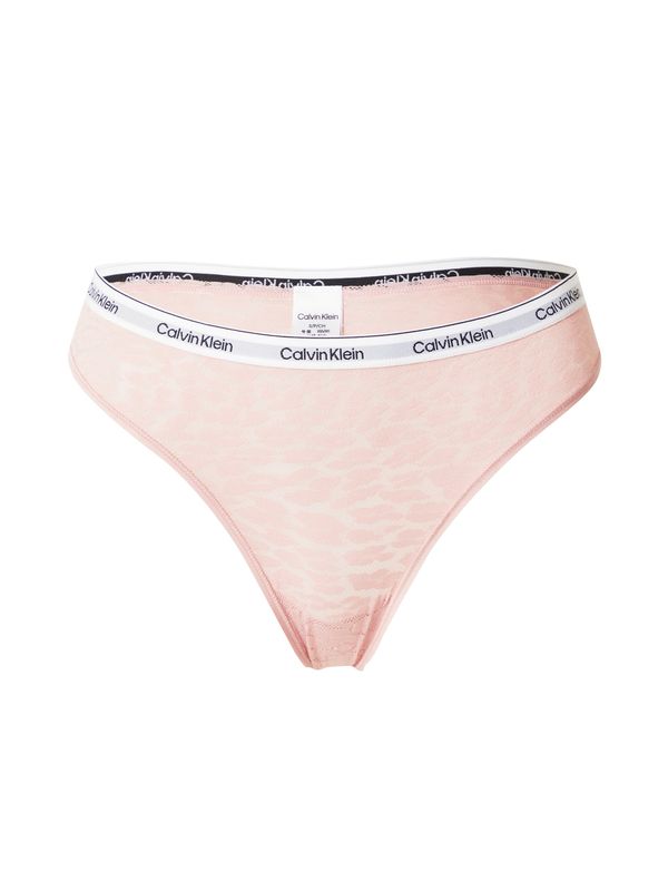 Calvin Klein Underwear Calvin Klein Underwear Tangice  puder / črna / off-bela