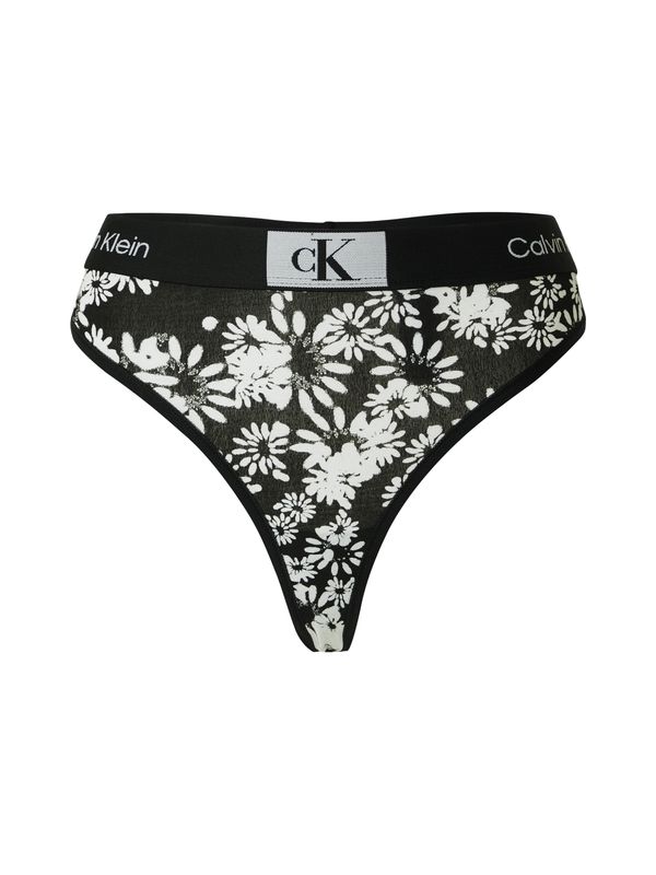 Calvin Klein Underwear Calvin Klein Underwear Tangice  siva / črna / bela