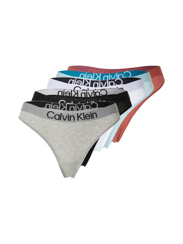 Calvin Klein Underwear Calvin Klein Underwear Tangice  svetlo modra / pegasto siva / rjasto rdeča / črna / bela