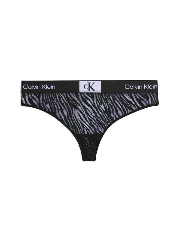 Calvin Klein Underwear Calvin Klein Underwear Tangice  svetlo siva / črna