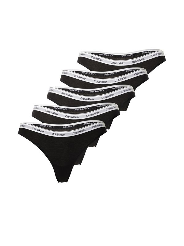 Calvin Klein Underwear Calvin Klein Underwear Tangice  svetlo siva / črna / bela