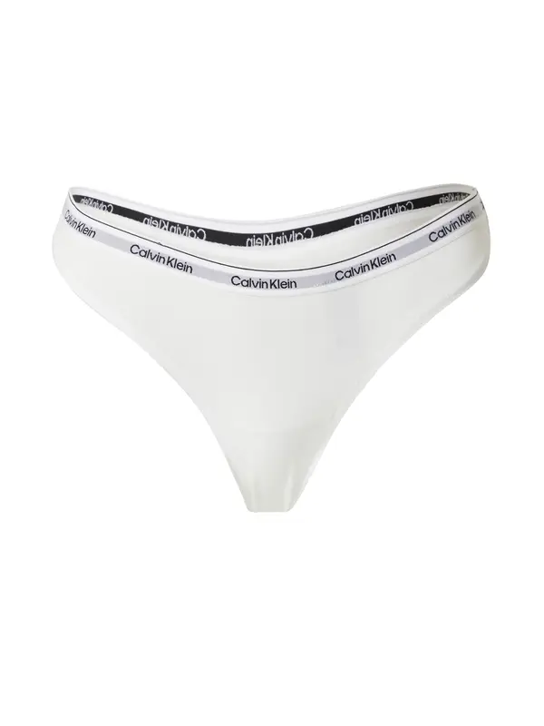 Calvin Klein Underwear Calvin Klein Underwear Tangice  svetlo siva / črna / bela