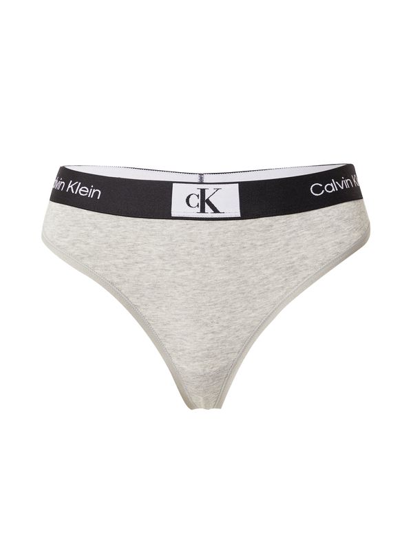 Calvin Klein Underwear Calvin Klein Underwear Tangice  svetlo siva / črna / bela