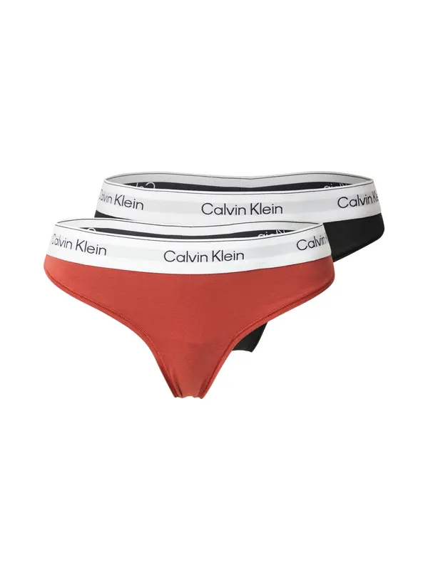 Calvin Klein Underwear Calvin Klein Underwear Tangice  svetlo siva / mandarina / črna / bela