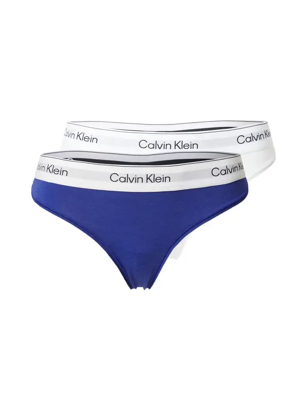 Calvin Klein Underwear Calvin Klein Underwear Tangice  temno modra / svetlo siva / črna / bela