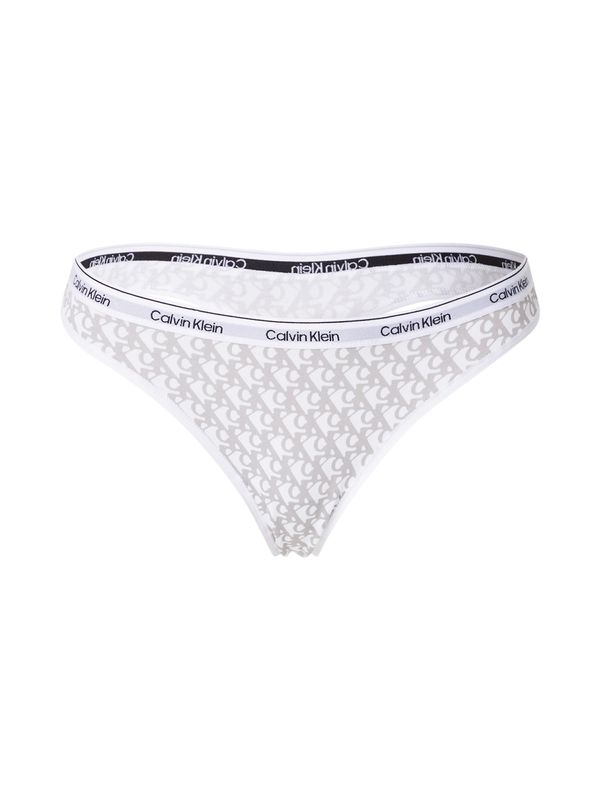 Calvin Klein Underwear Calvin Klein Underwear Tangice  temno siva / črna / bela