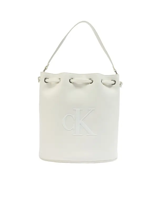 Calvin Klein Calvin Klein Vrečasta torba  bela