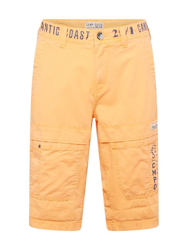 CAMP DAVID CAMP DAVID Hlače  marine / svetlo oranžna