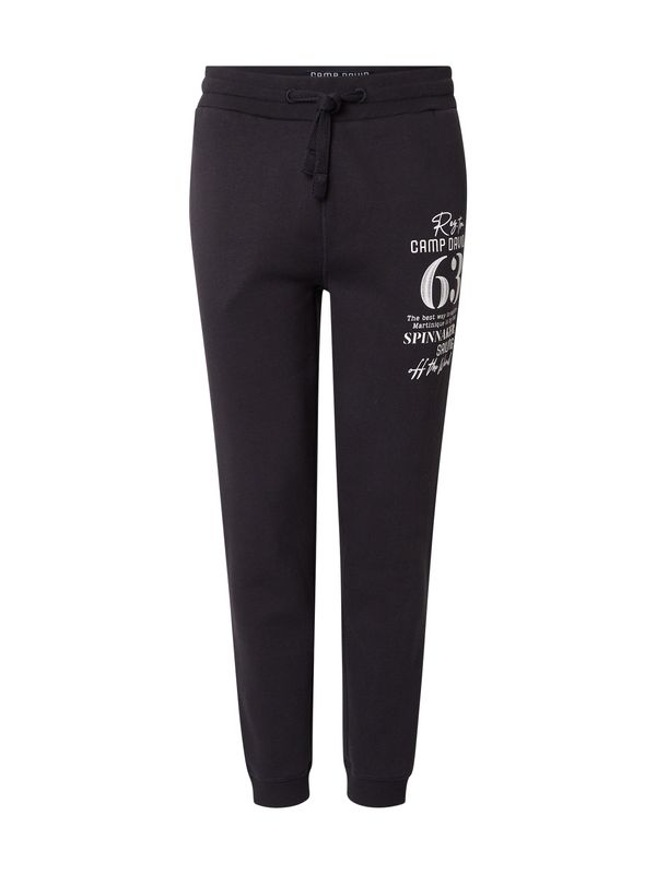 CAMP DAVID CAMP DAVID Hlače  mornarska / bela