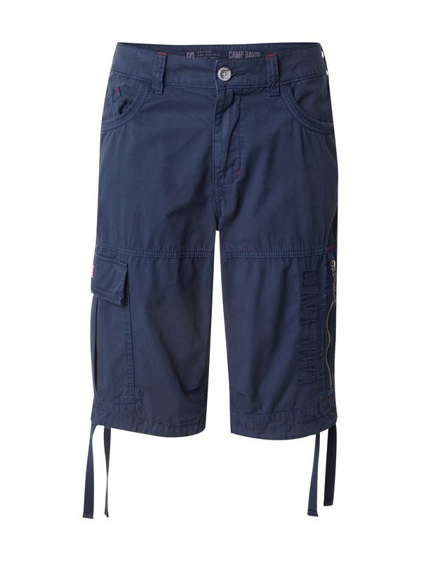 CAMP DAVID CAMP DAVID Kargo hlače  temno modra