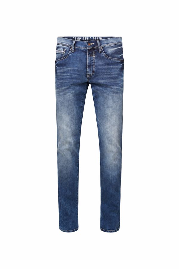 CAMP DAVID CAMP DAVID Kavbojke  moder denim