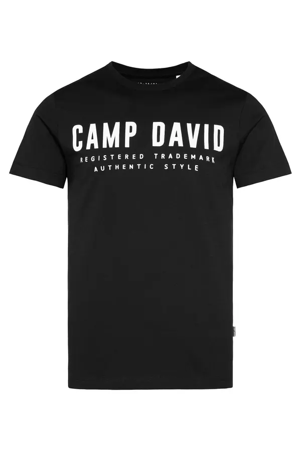 CAMP DAVID CAMP DAVID Majica  črna / bela