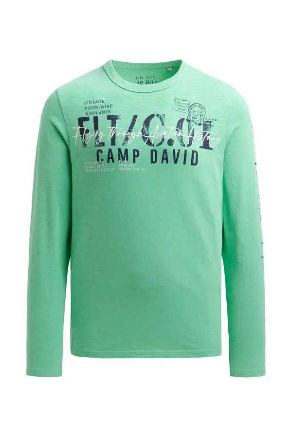 CAMP DAVID CAMP DAVID Majica  marine / antracit / meta / bela