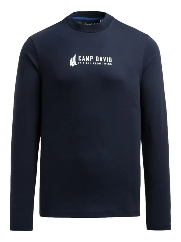 CAMP DAVID CAMP DAVID Majica  marine / bela