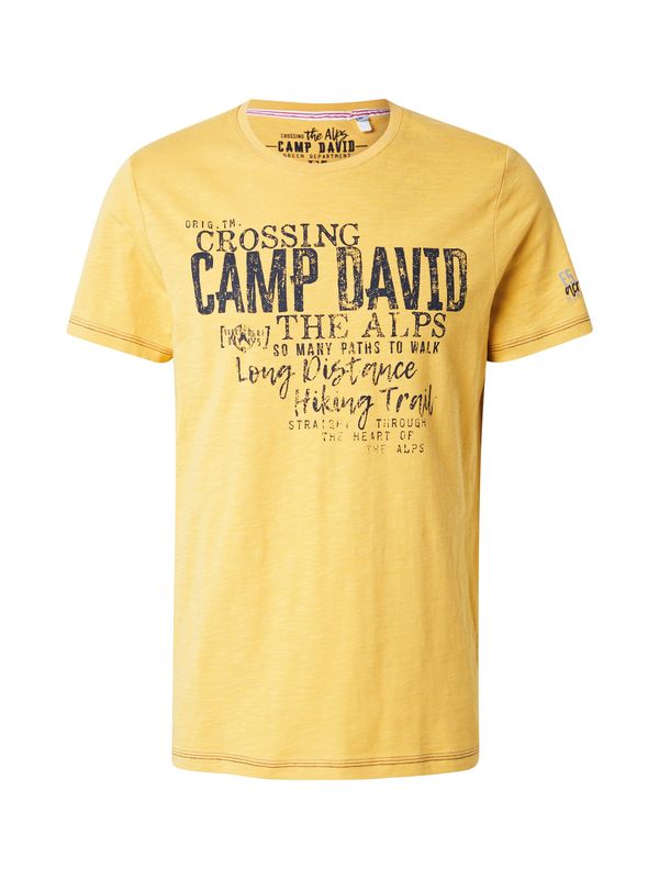 CAMP DAVID CAMP DAVID Majica  marine / limona
