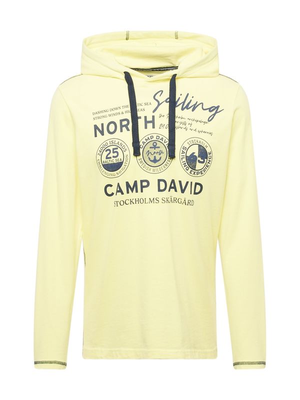 CAMP DAVID CAMP DAVID Majica  marine / pastelno rumena
