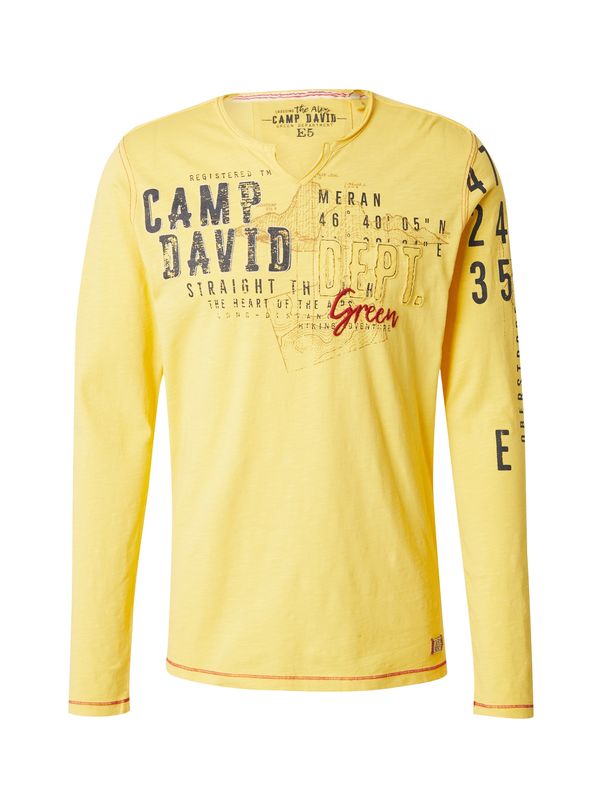 CAMP DAVID CAMP DAVID Majica  marine / rumena / rdeča