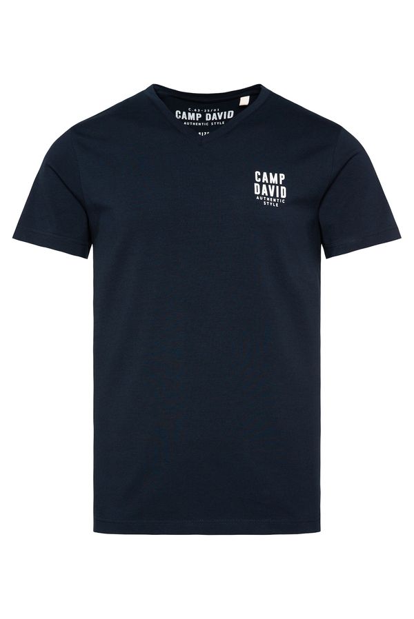 CAMP DAVID CAMP DAVID Majica  mornarska / bela