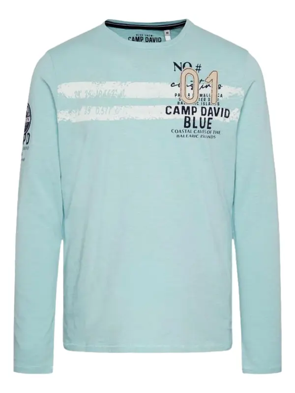 CAMP DAVID CAMP DAVID Majica  turkizna