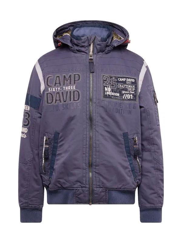 CAMP DAVID CAMP DAVID Prehodna jakna  modra / marine / bela