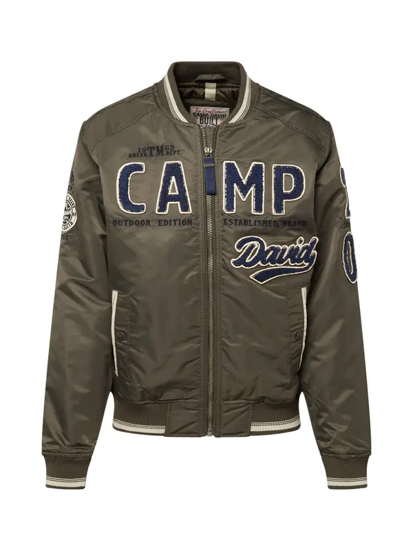 CAMP DAVID CAMP DAVID Prehodna jakna  temno modra / oliva / bela
