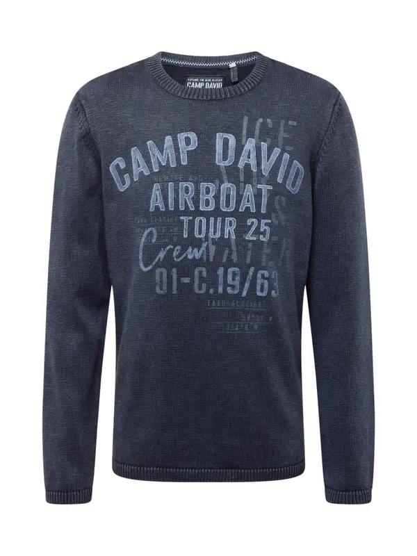 CAMP DAVID CAMP DAVID Pulover  modra / mornarska