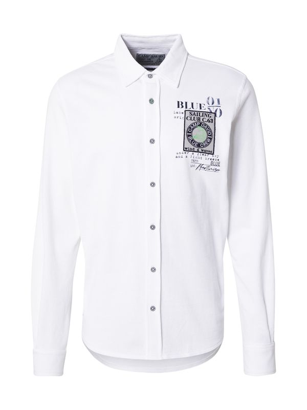 CAMP DAVID CAMP DAVID Srajca  antracit / svetlo siva / svetlo zelena / bela