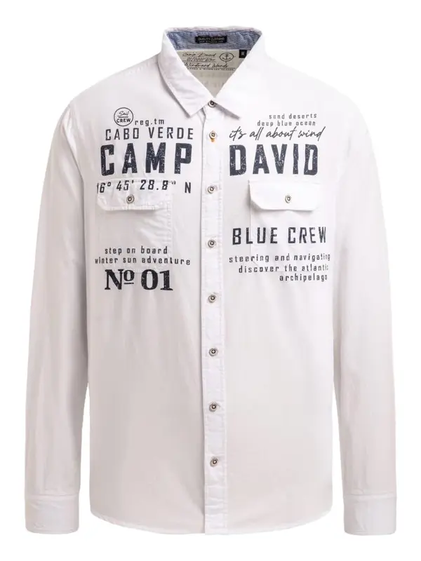 CAMP DAVID CAMP DAVID Srajca  marine / bela