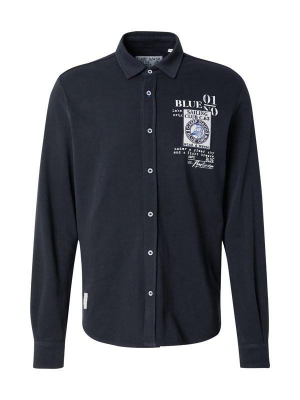 CAMP DAVID CAMP DAVID Srajca  modra / nočno modra / bela