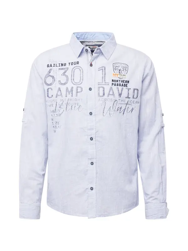 CAMP DAVID CAMP DAVID Srajca  mornarska / svetlo modra / svetlo siva / bela