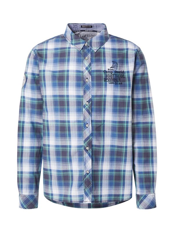 CAMP DAVID CAMP DAVID Srajca  safir / temno modra / meta / bela