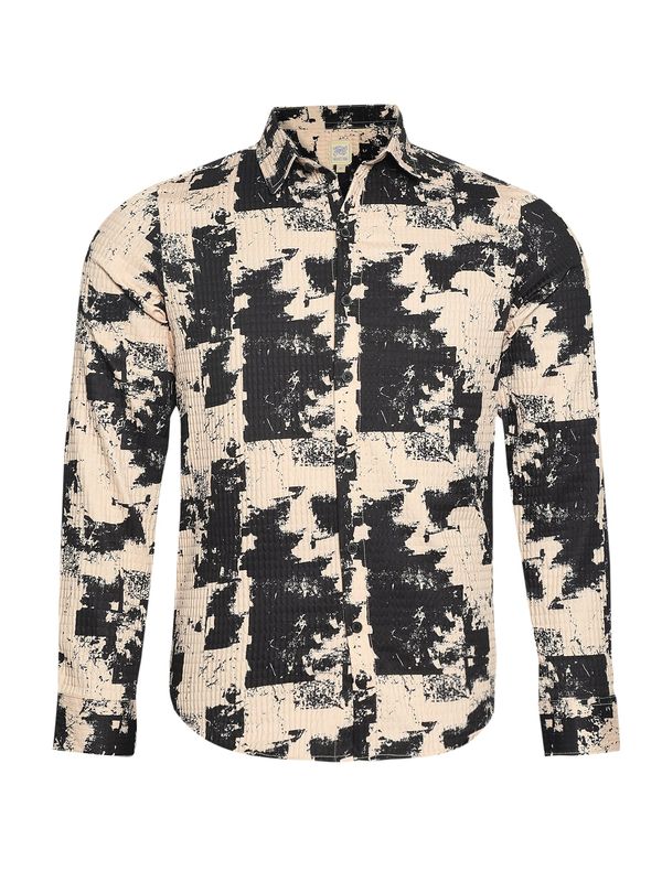 Campus Sutra Campus Sutra Srajca  bež / črna